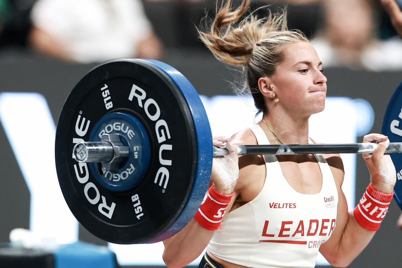 Aimee Cringle en compétition aux CrossFit Games 2026. Future participante au World Fitness Project Grand Park