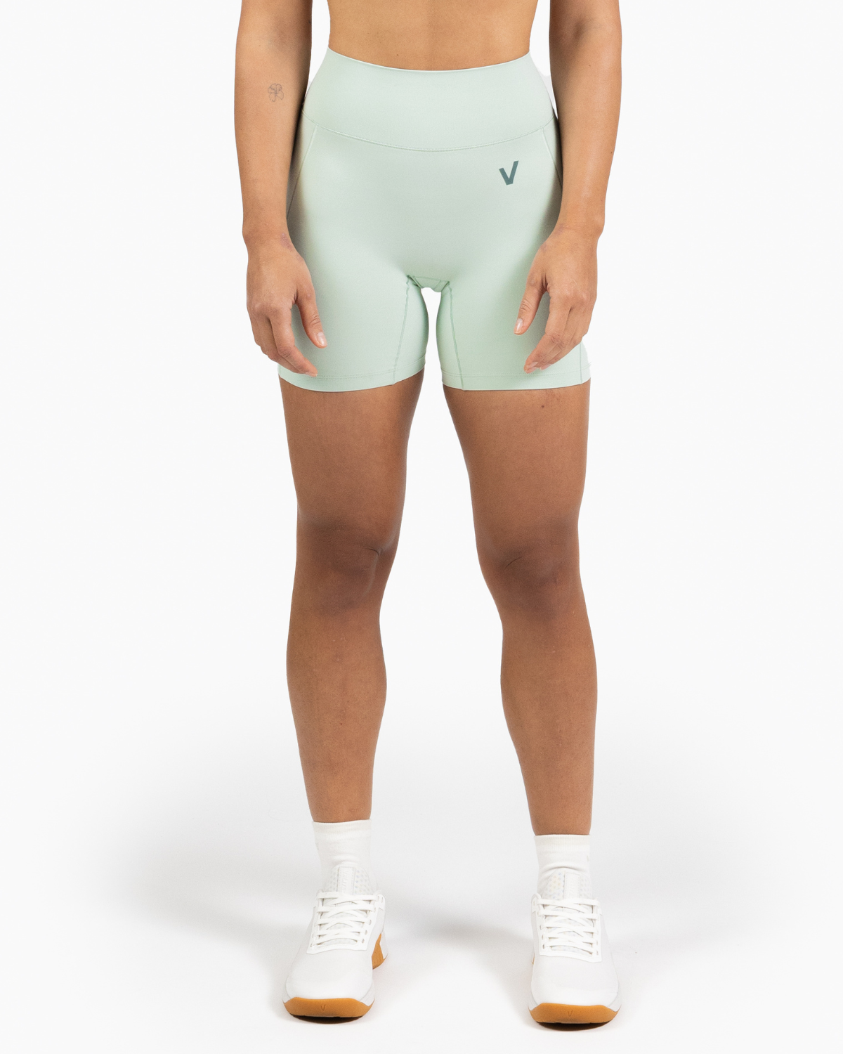 Women's Holo Mid-Length Leggings Velites front color_Mojito