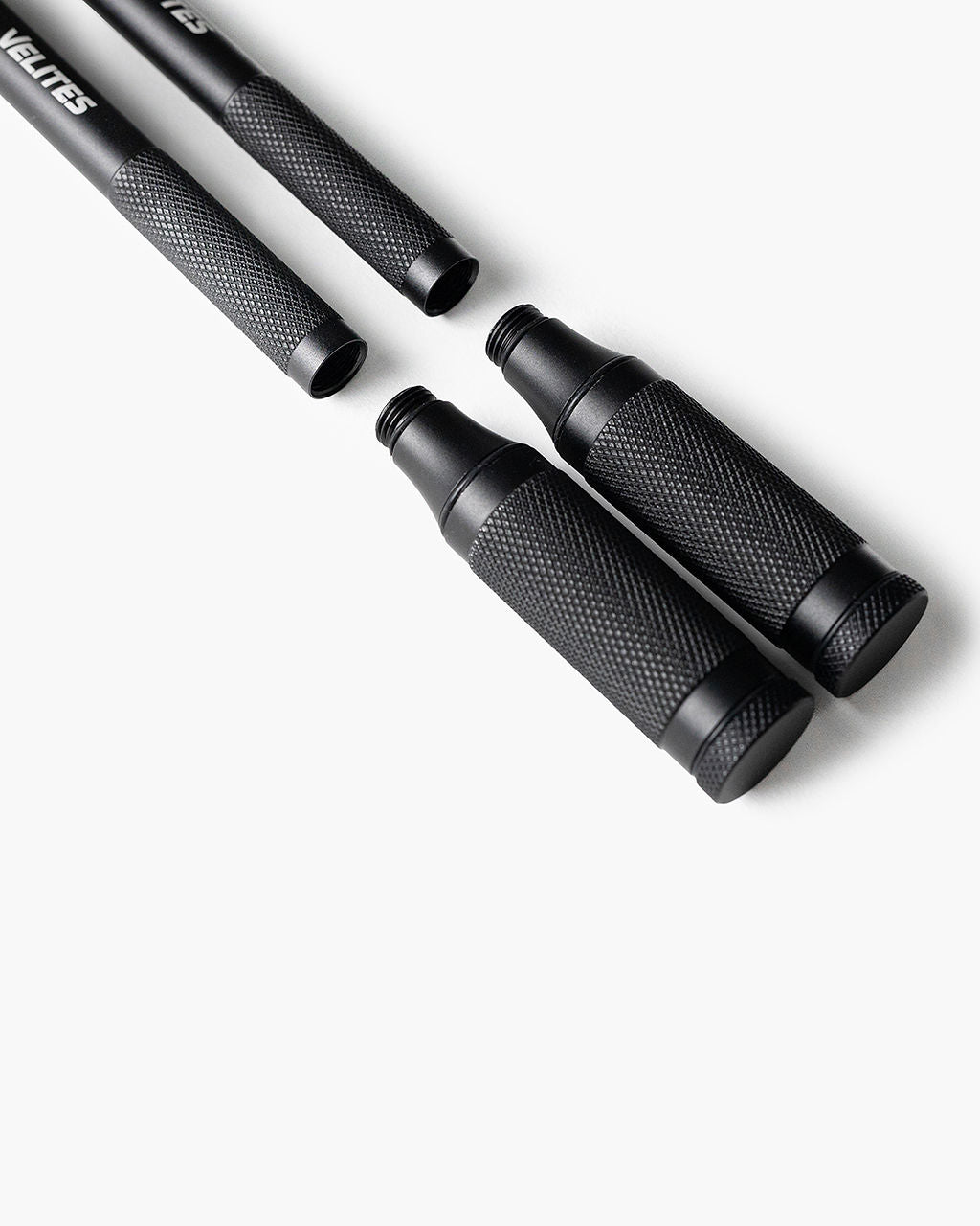 Detachable handle for Cyclone Velites jump rope, black