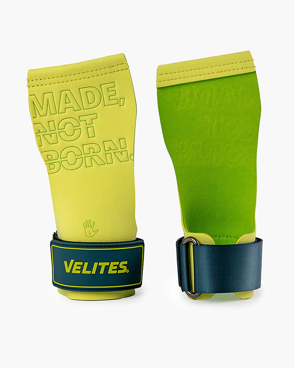 Velites Quad Pro magnesium hand grips lemon lime