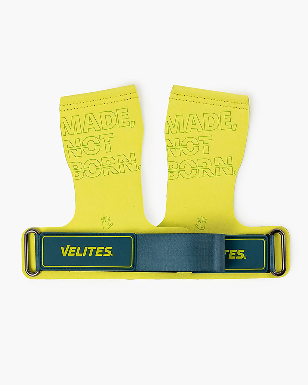 Velites Quad Pro magnesium hand grips lemon lime
