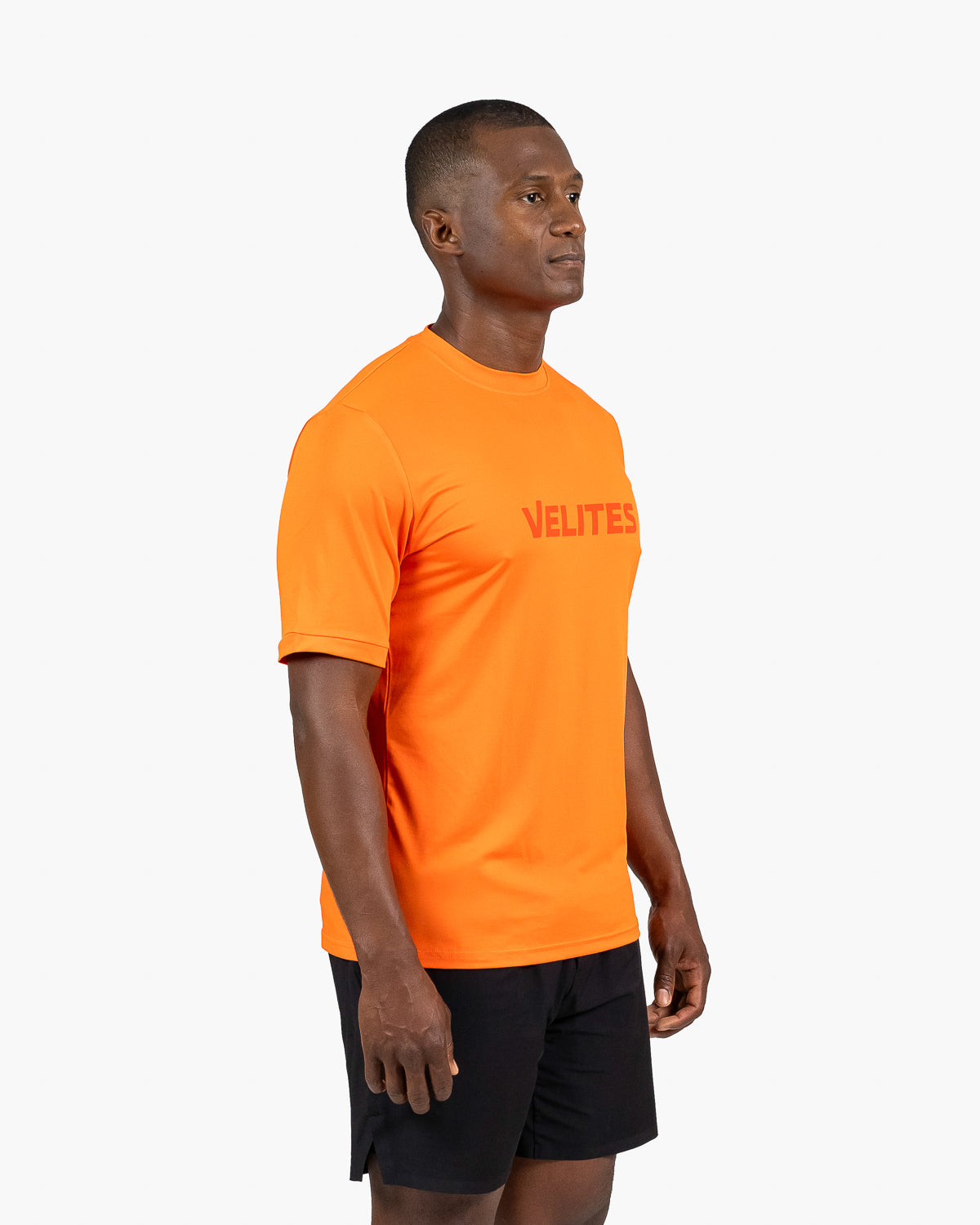 Velites Holo T-shirt three-quarter color_orange reef