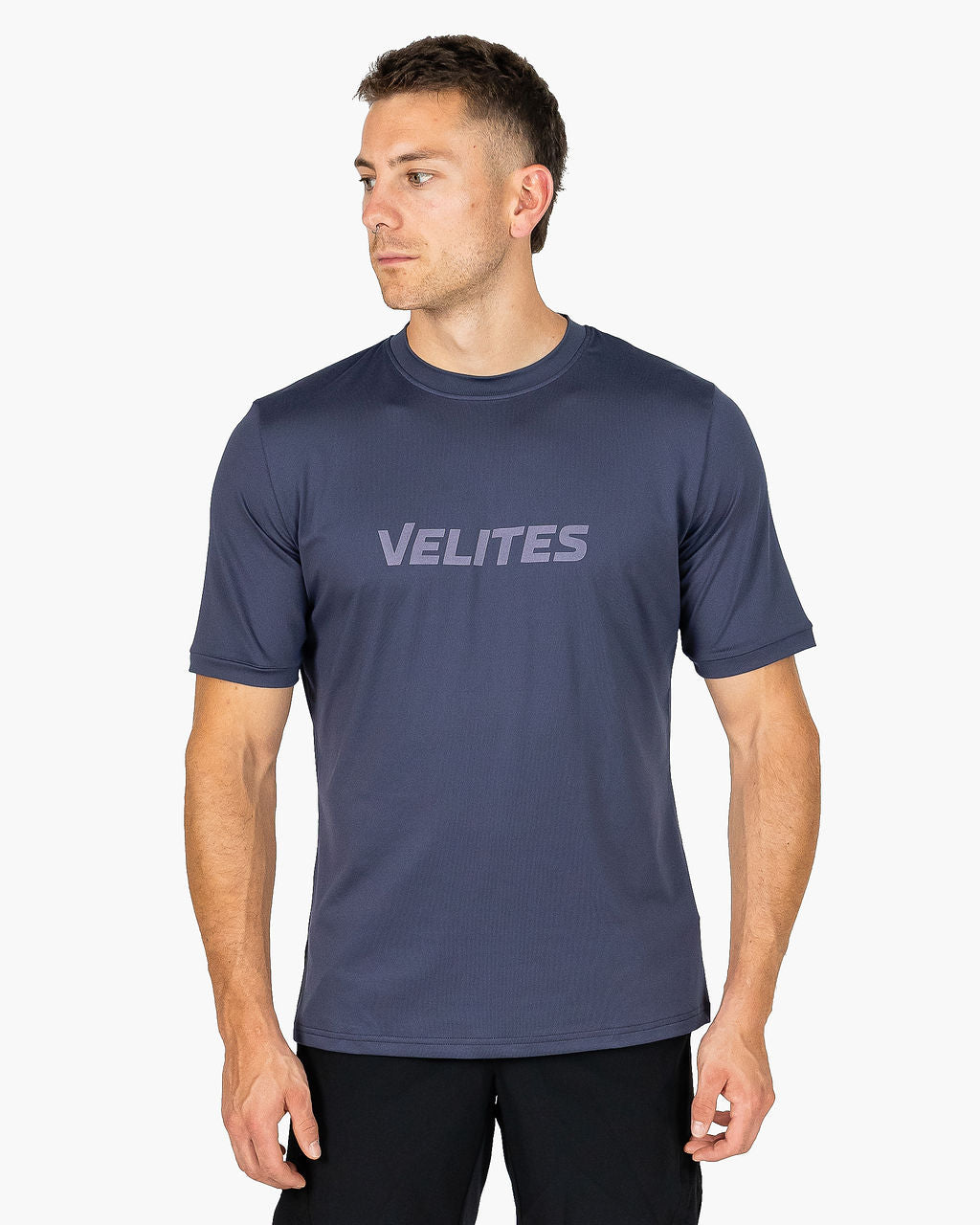 Velites Holo T-shirt front color_Stone grey