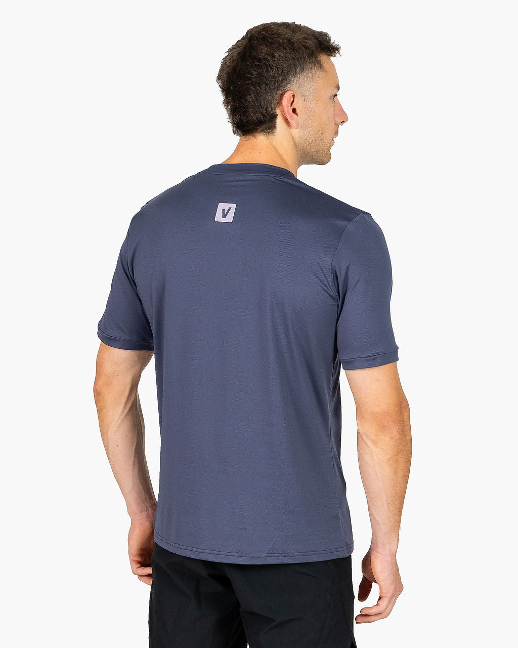 Velites Holo T-shirt back color_Stone grey