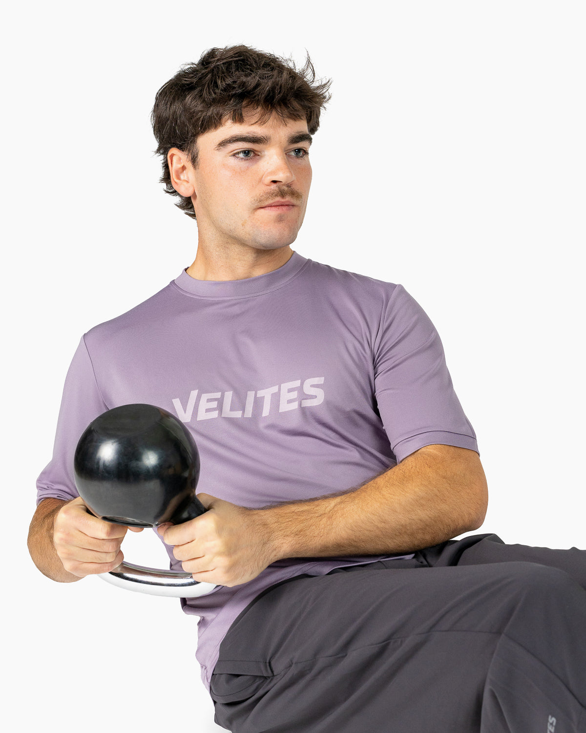 Velites Holo T-shirt exercise color Ash
