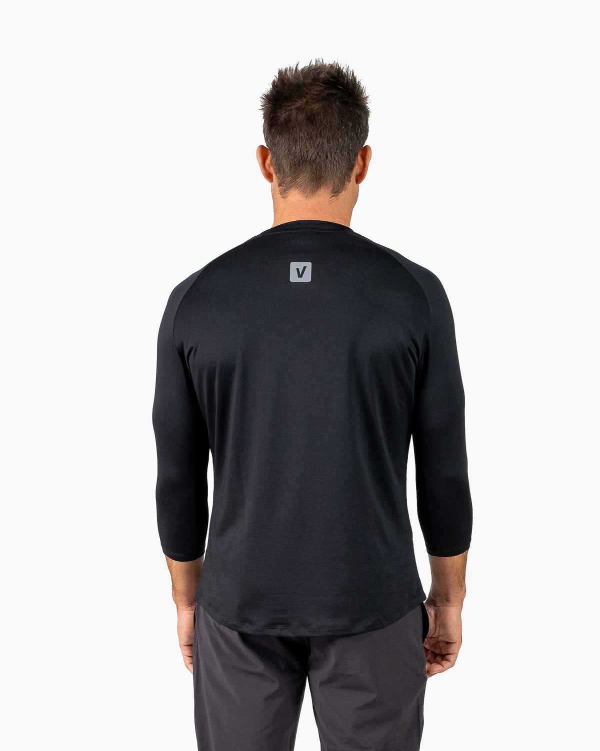 Velites Holo 3/4 Sleeve Tee posteriore colore_black