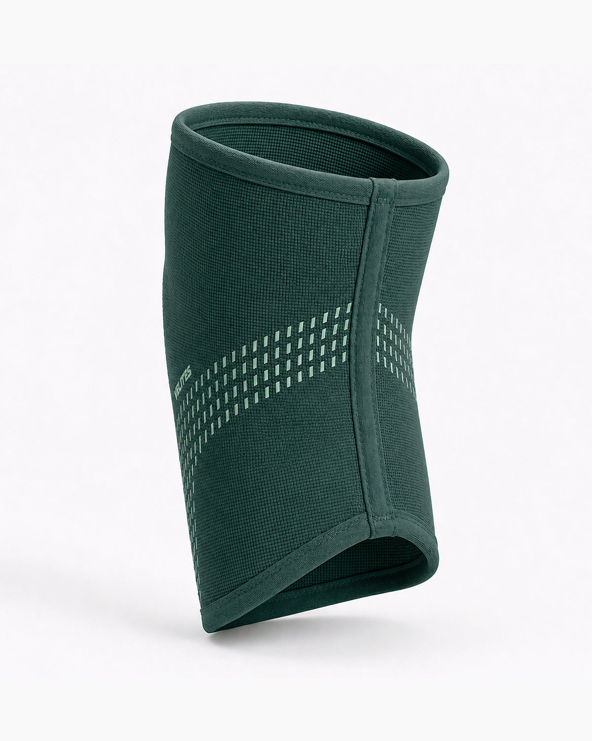 VELITES POWER 5 mm knee sleeve left side view green
