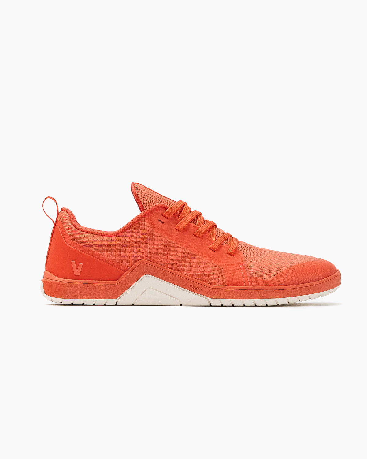 Barefoot training shoes Minimal 1.0 Velites color Coral red right side view