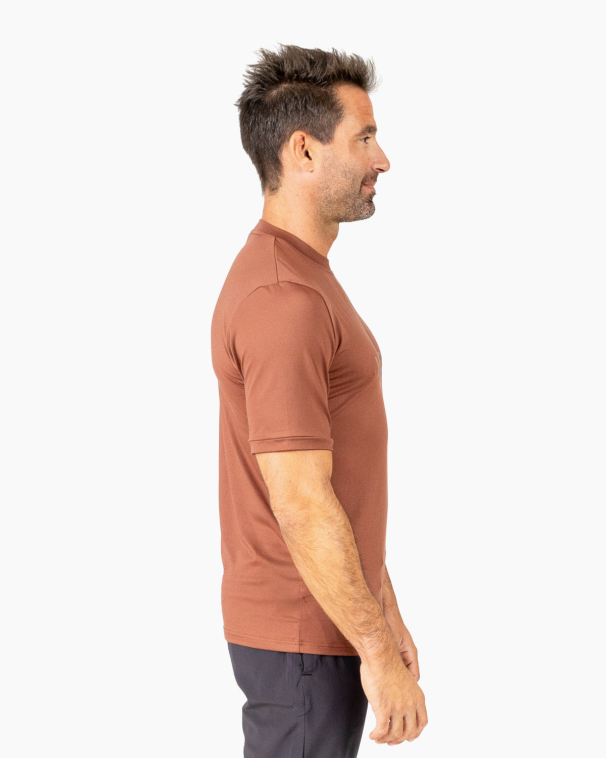 Velites Holo T-shirt side color_chestnut