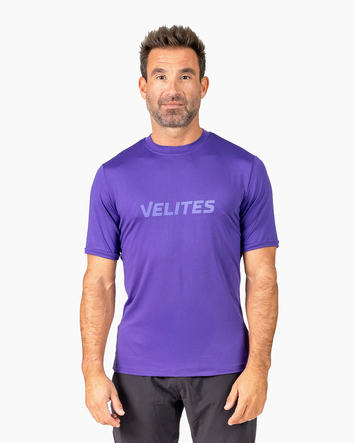 Velites Holo T-shirt front color_witchy purple