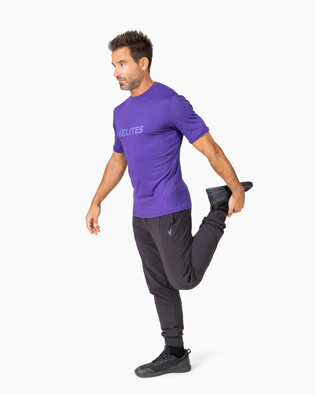 Velites Holo T-shirt exercise color_witchy purple