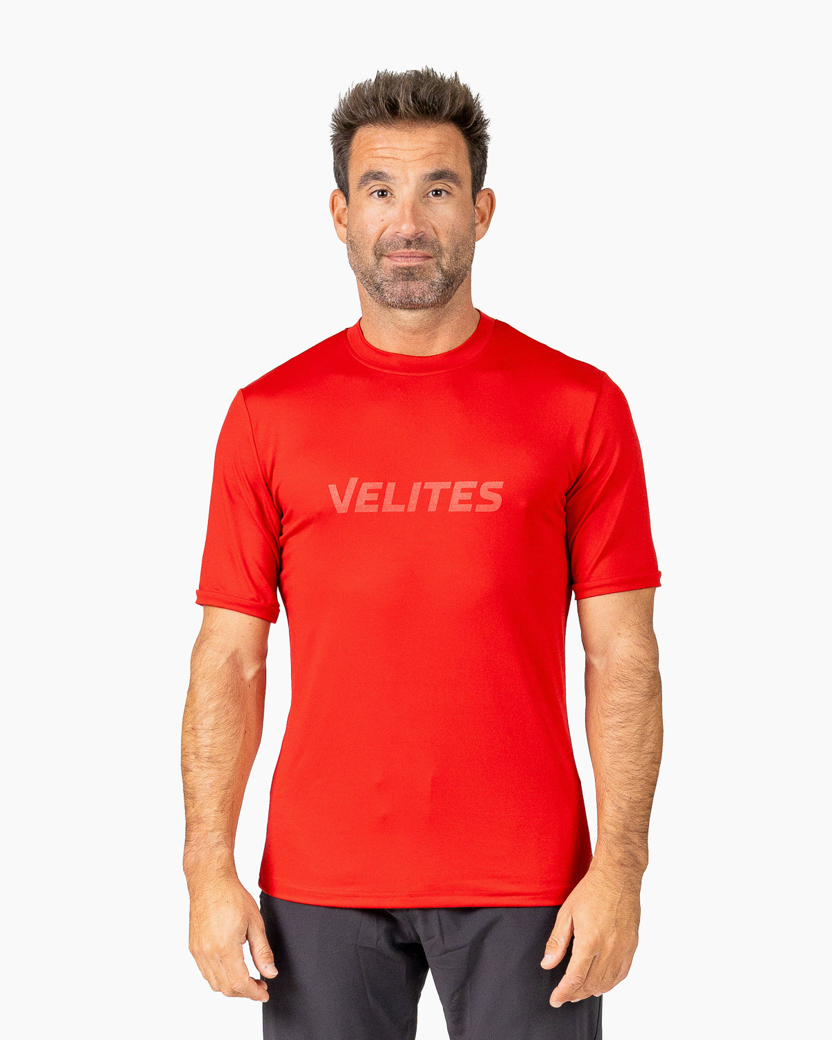 Velites Holo T-shirt front color_red wine