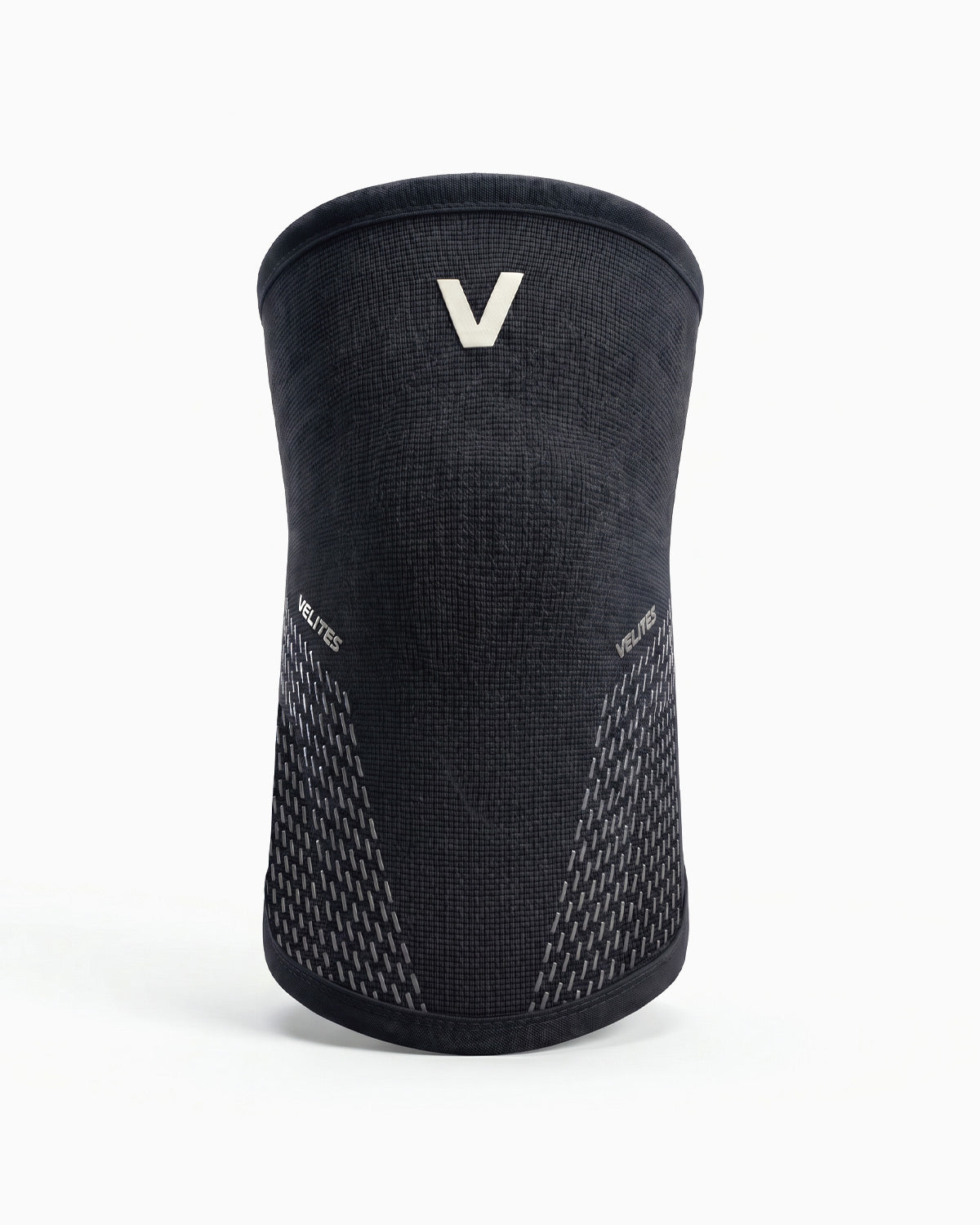 VELITES POWER ginocchiera 7 mm vista frontale nera