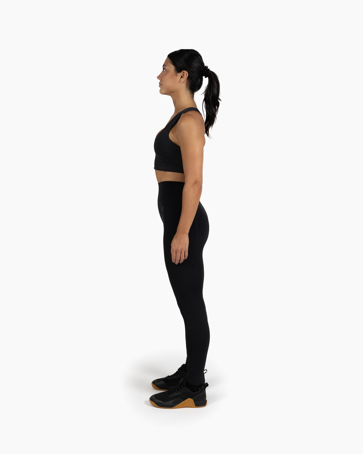 Velites Holo women's long legging side color_Black