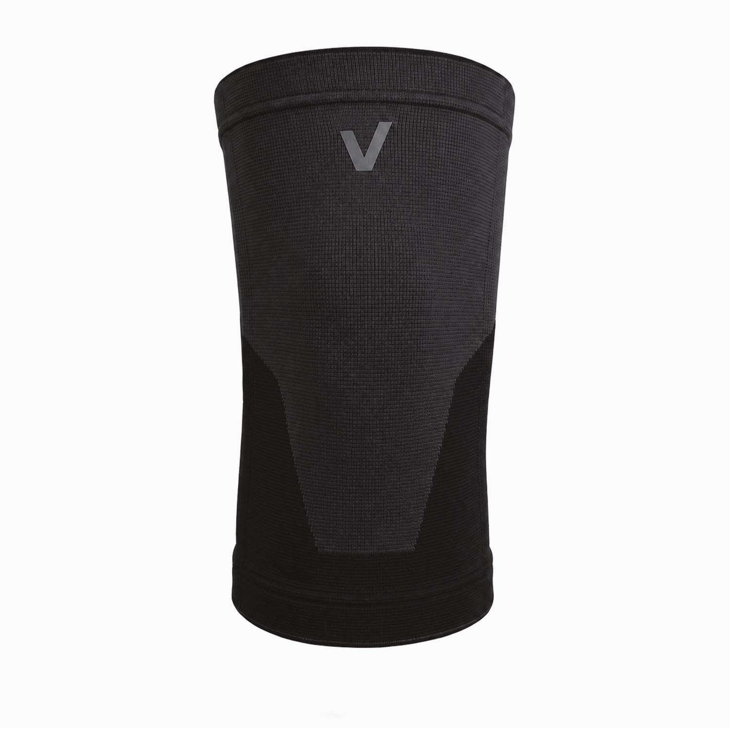 VELITES POWER 5 mm knee sleeve front view black