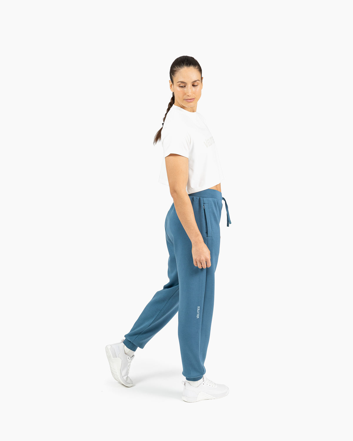 Holo Velites unisex sweetpants woman color_Denim Blue