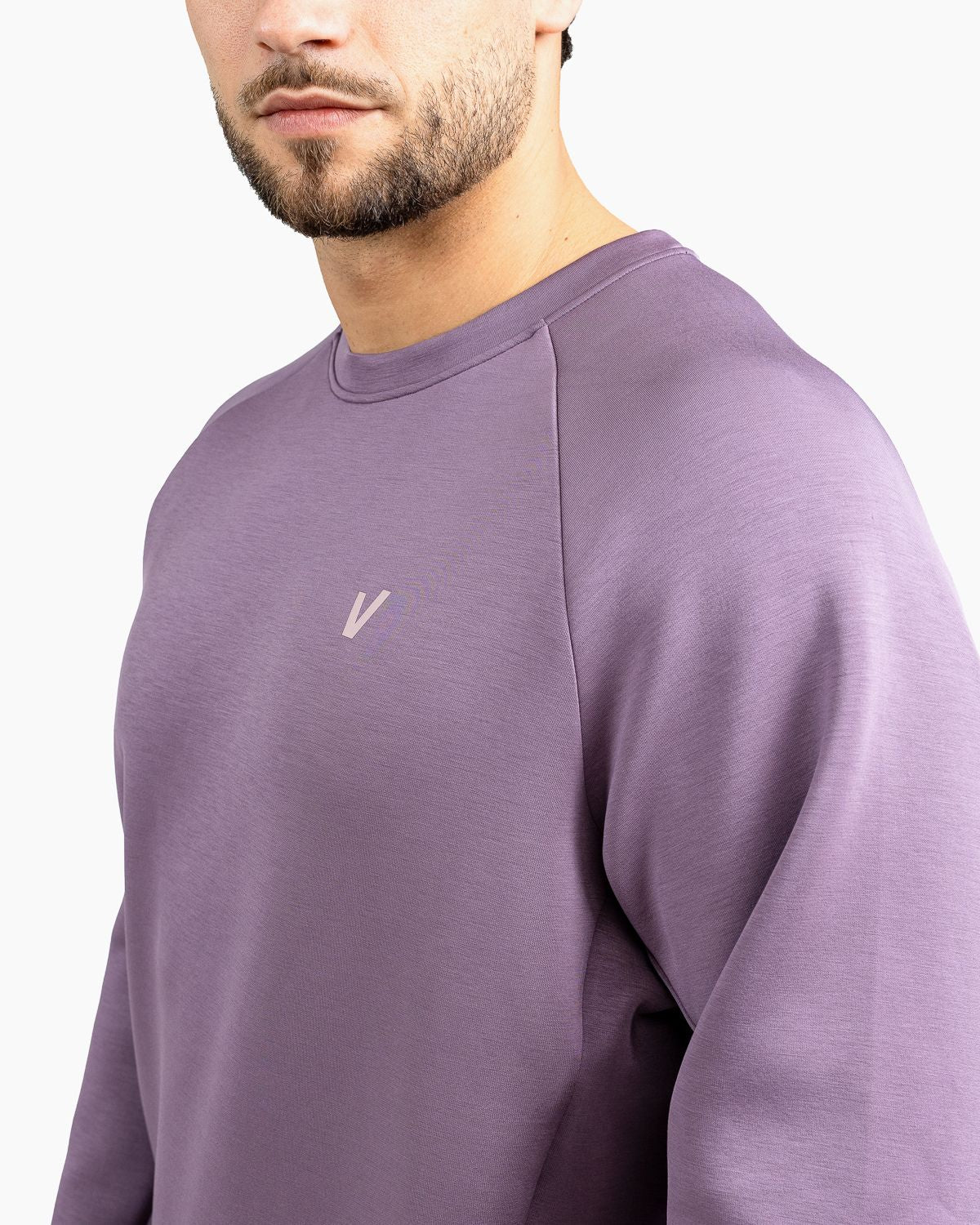 Men's crewneck sweatshirt Holo Velites detail color_Tupal