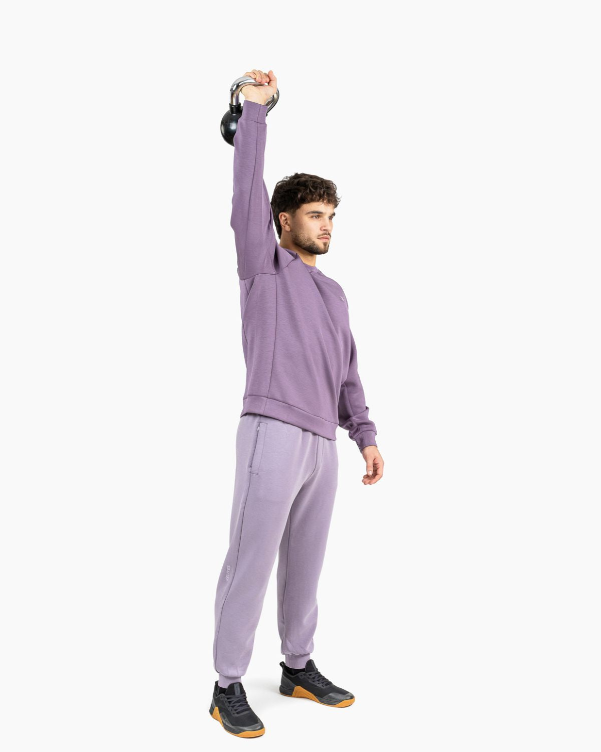 Men's crewneck sweatshirt Holo Velites workout color_Tupal