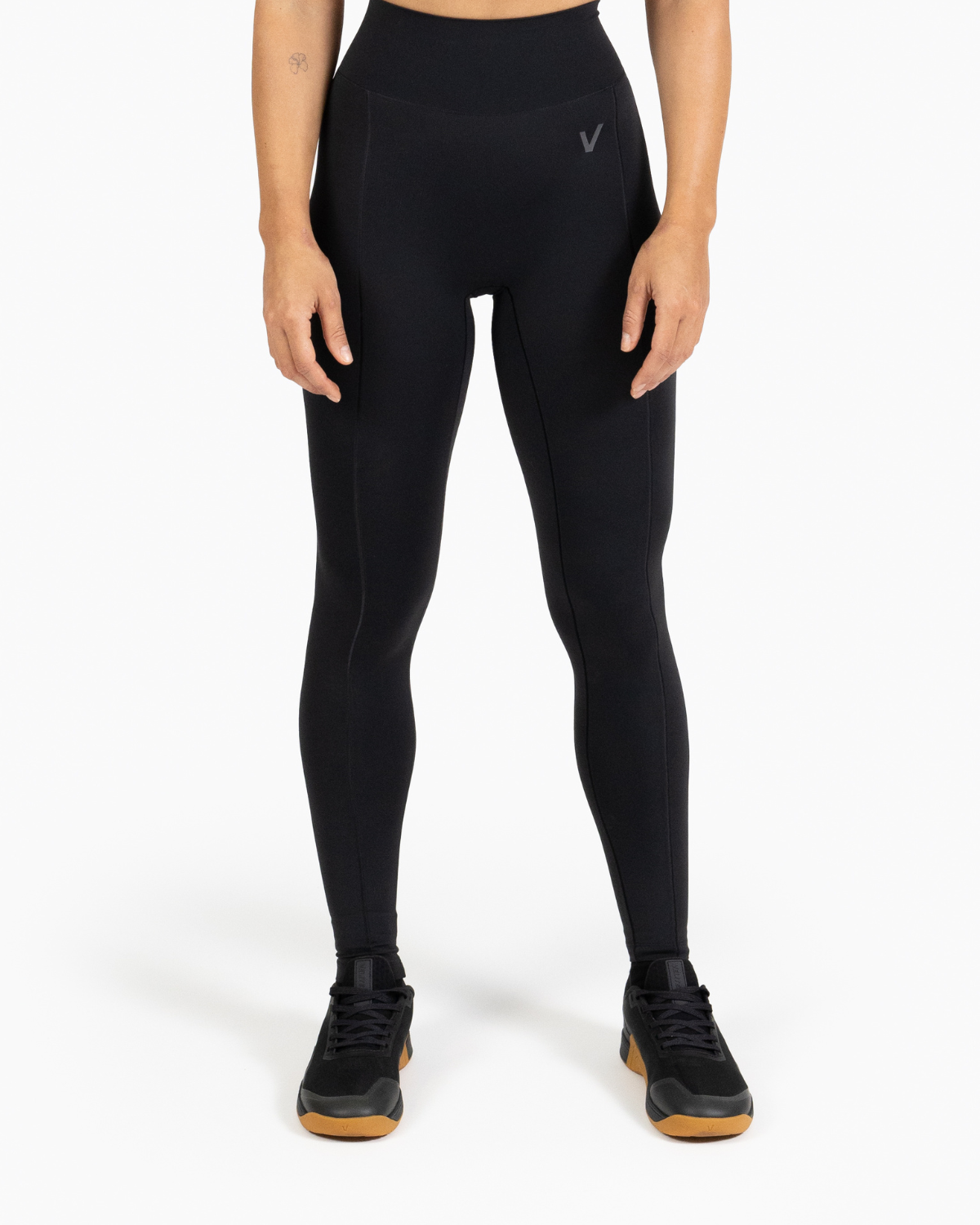 Velites Holo women's long legging front color_Black