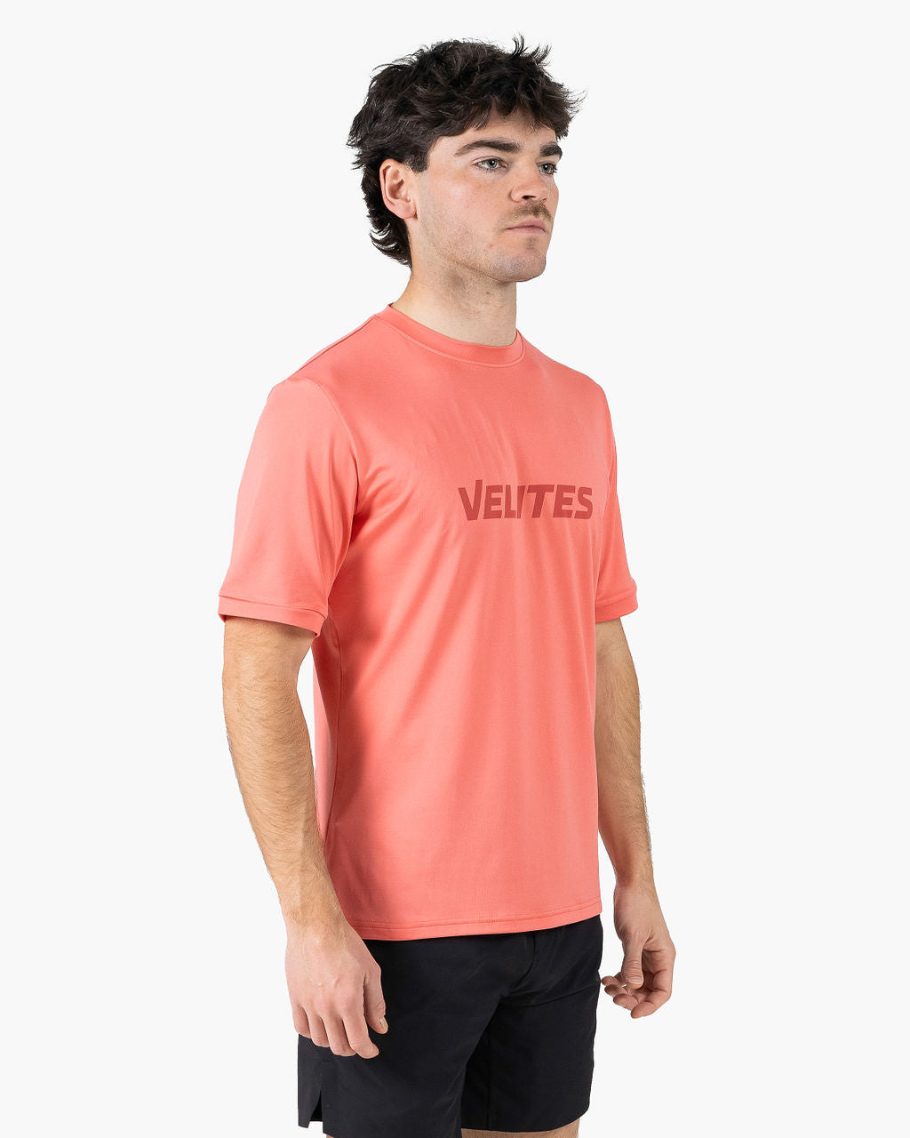 Velites Holo T-shirt tre-quarti colore_raspberry