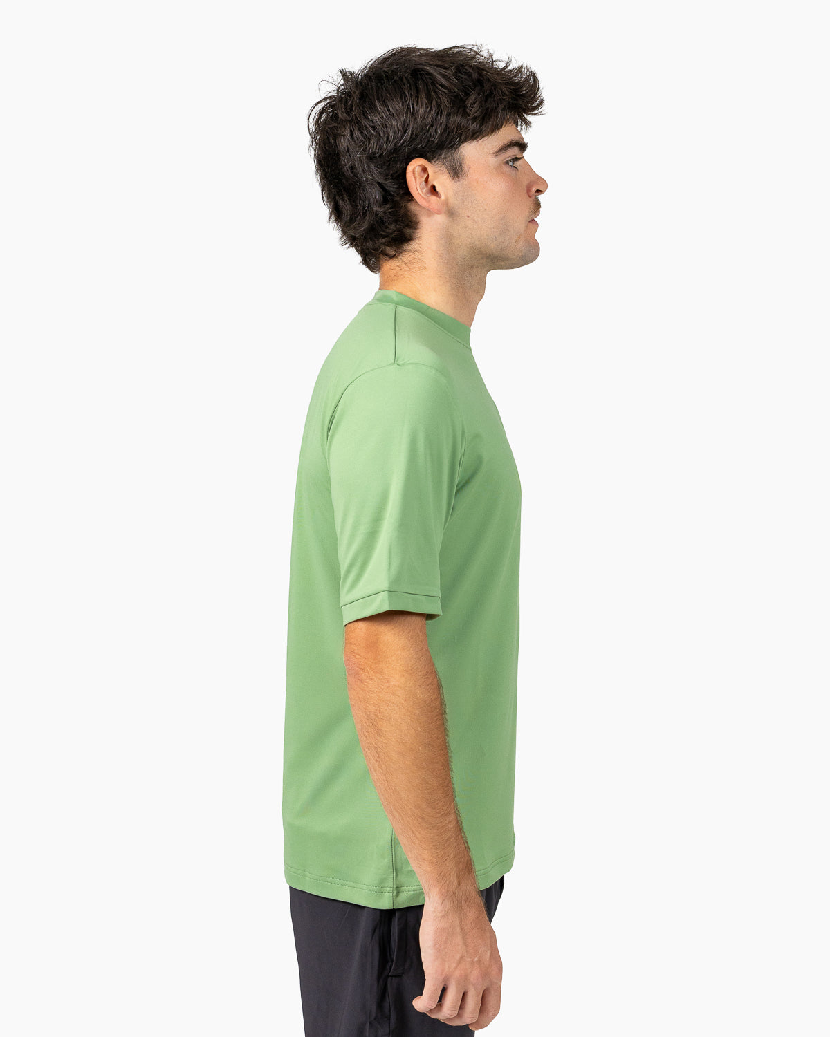 Velites Holo T-shirt side color_North Moss