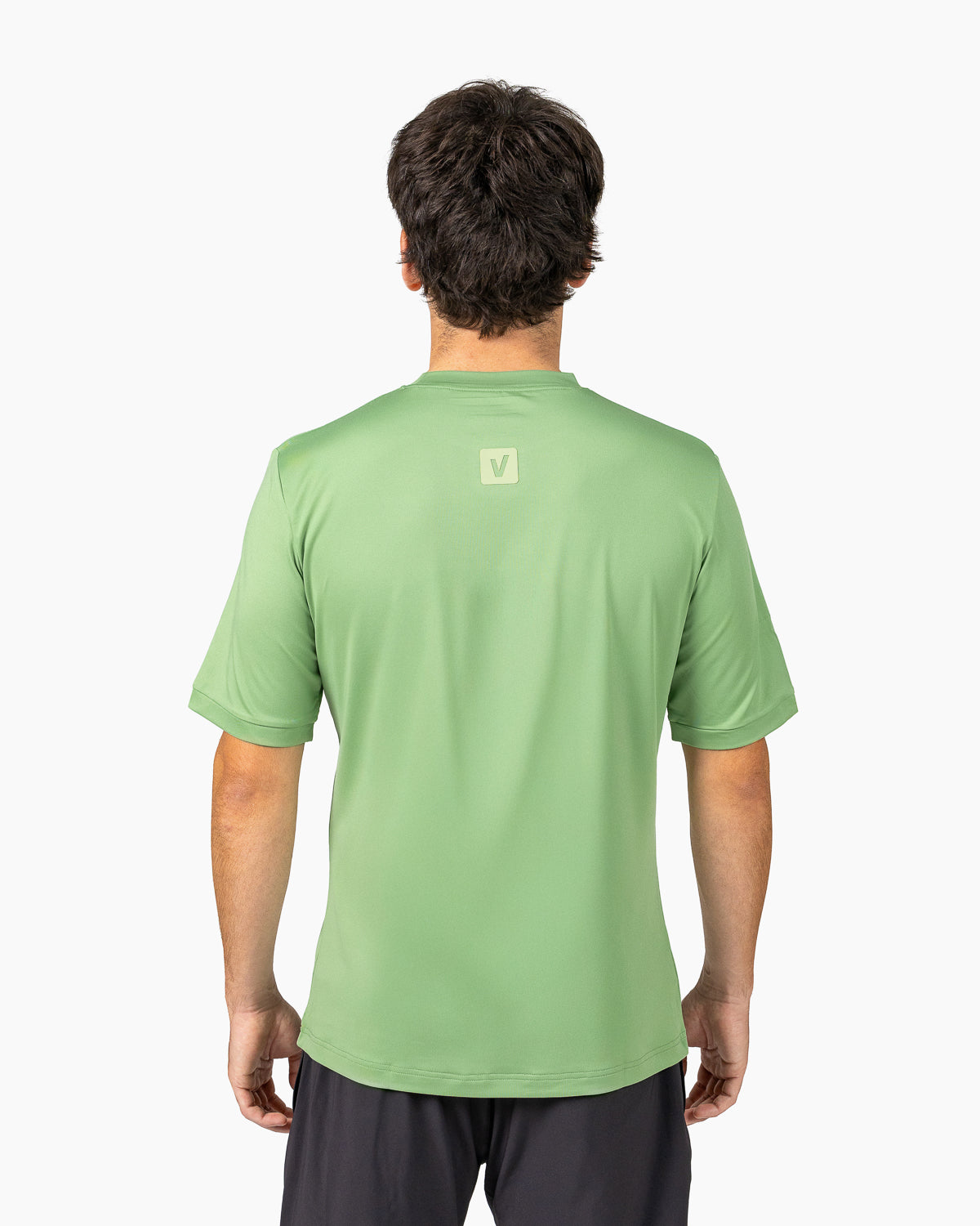 Velites Holo T-shirt back color_North Moss