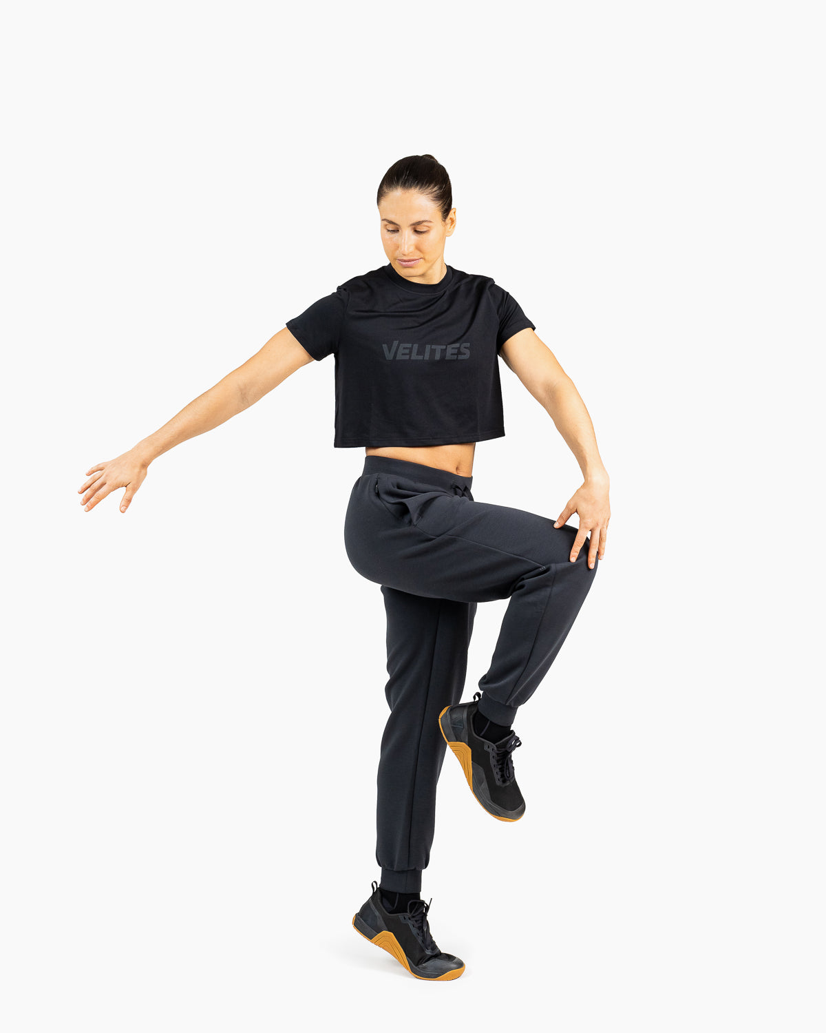 Holo Velites unisex tracksuit workout color_Black