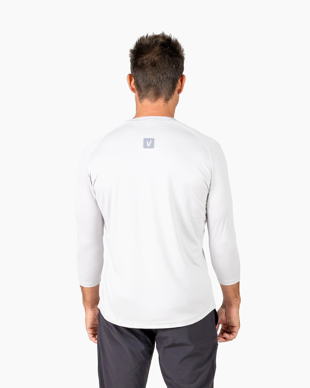 Velites Holo 3/4 Sleeve Tee posteriore colore_grey