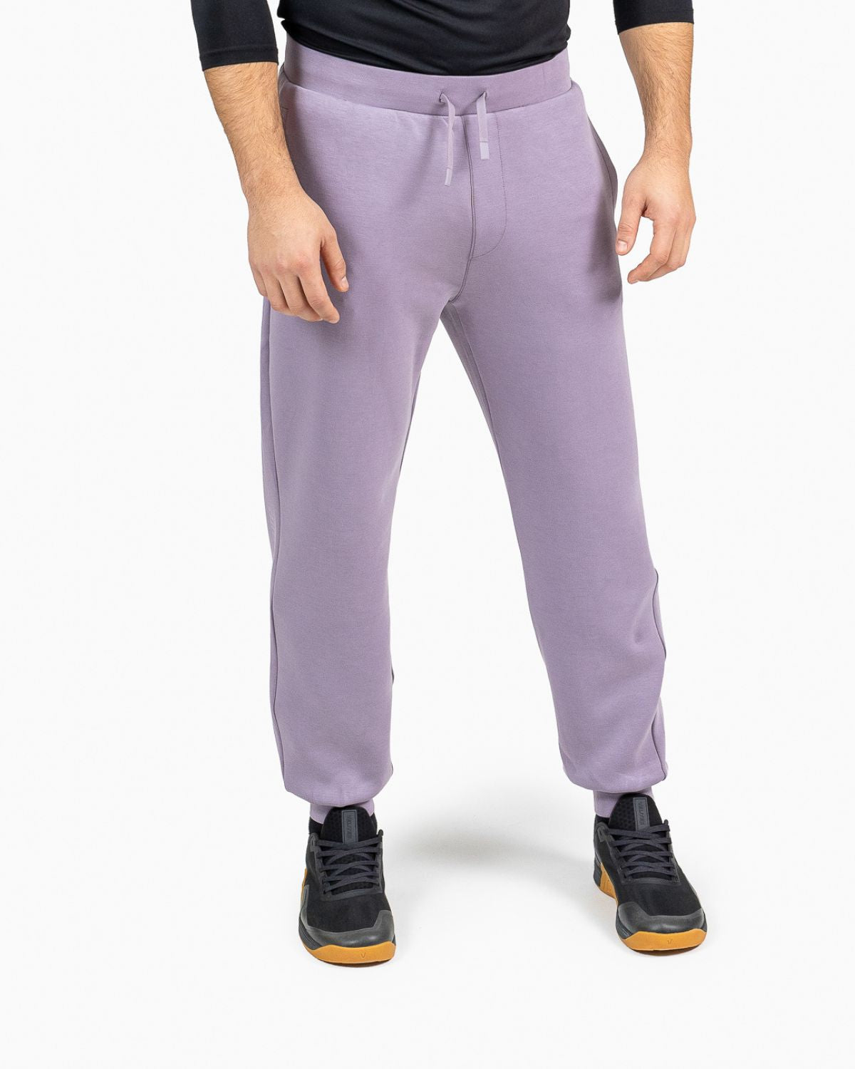 Holo Velites unisex sweetpants front color_Ash