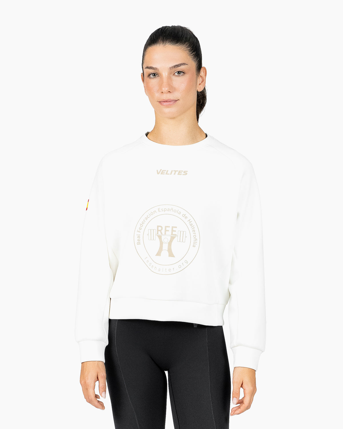 RFEH sweatshirt crop Holo