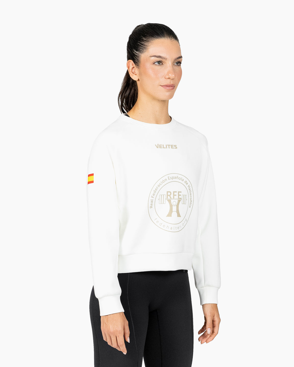 RFEH Sweat à capuche Crop Holo