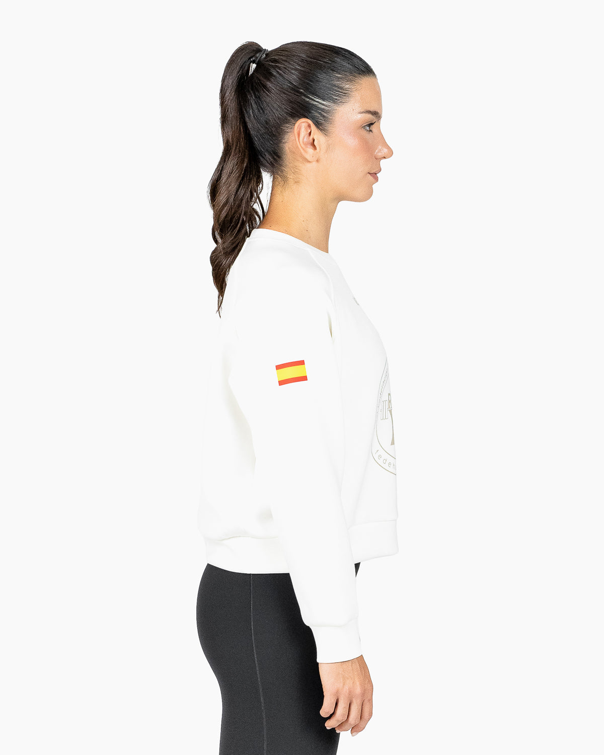 RFEH Sweat à capuche Crop Holo