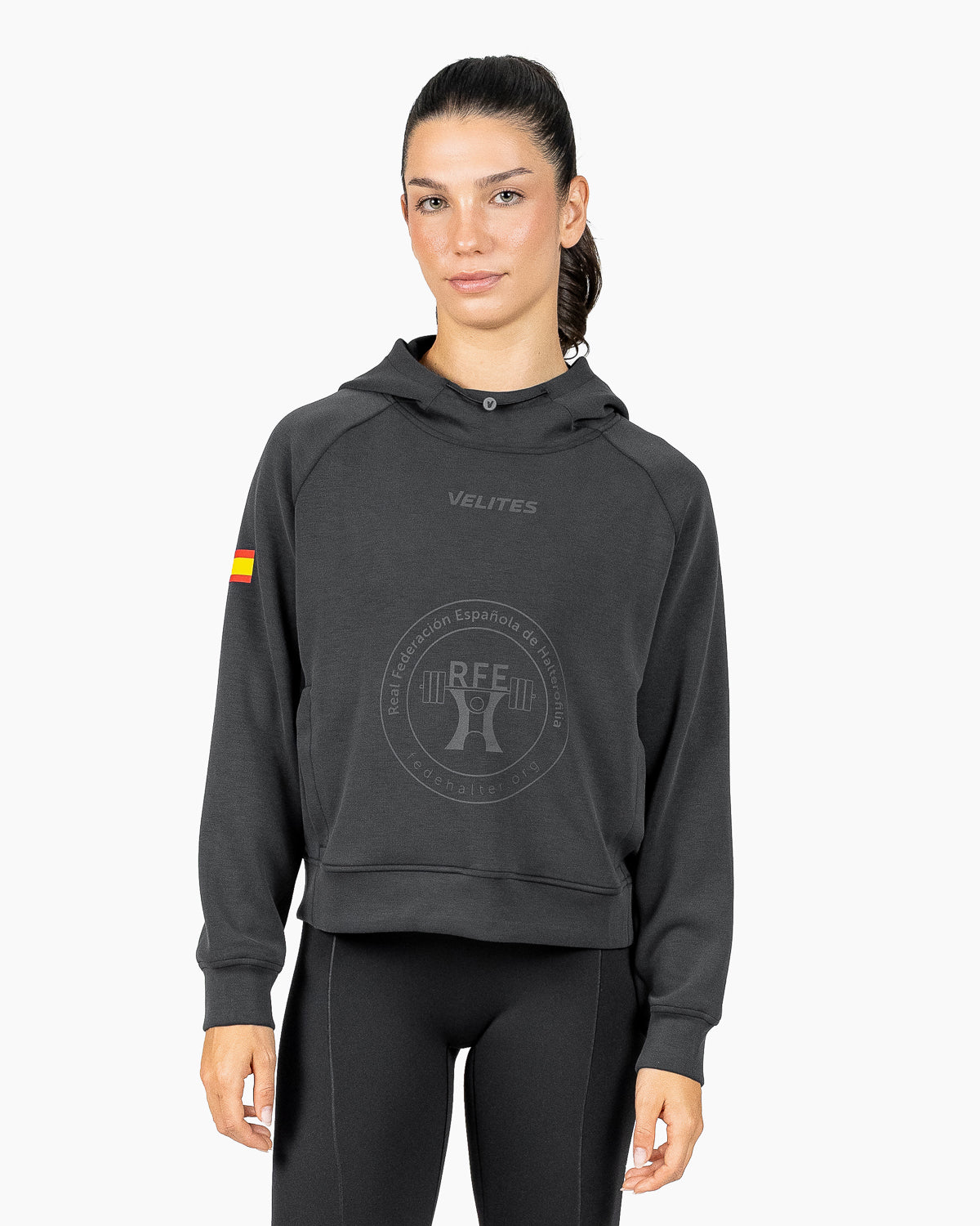 RFEH hoodie crop Holo