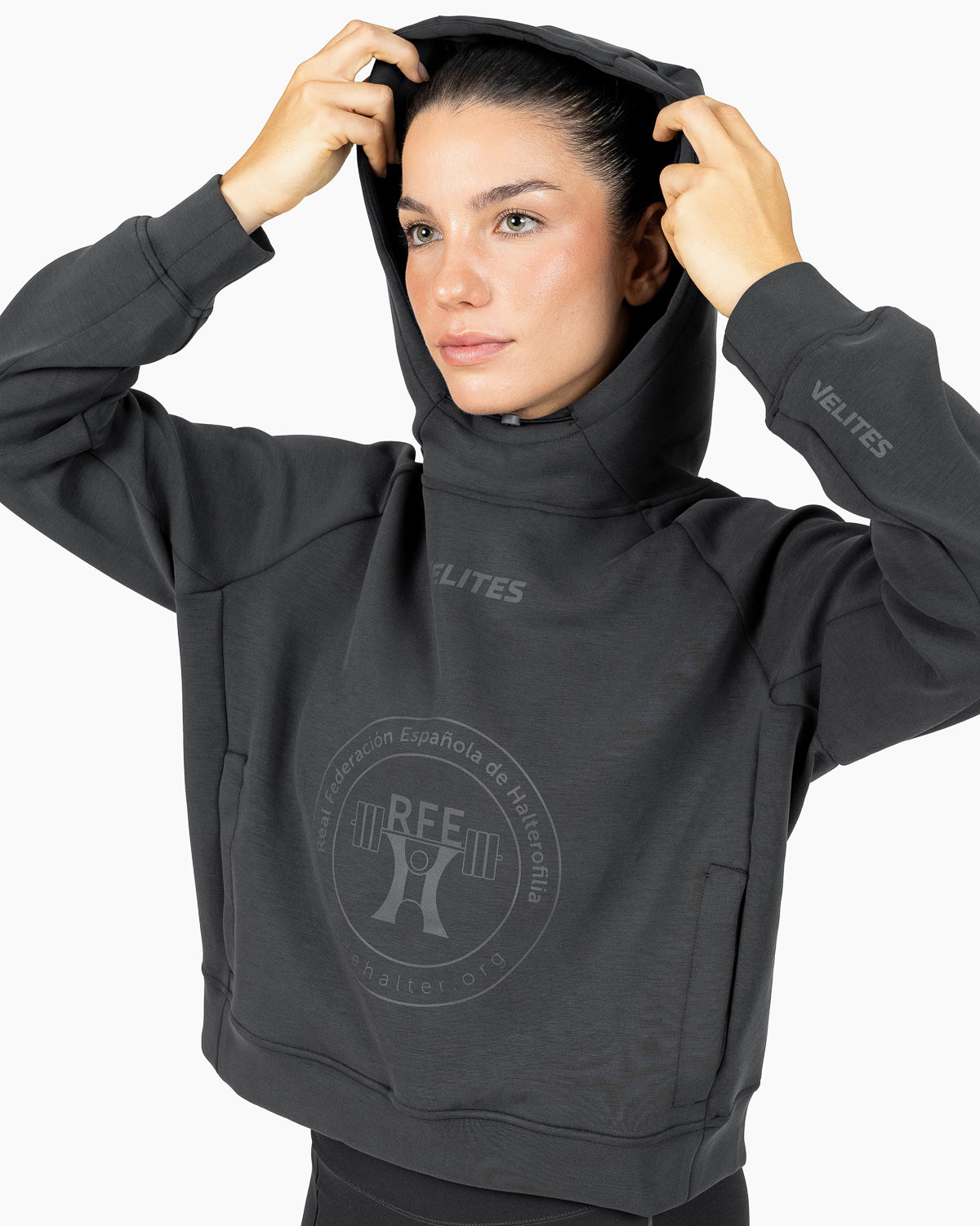 RFEH Crop Hoodie Holo