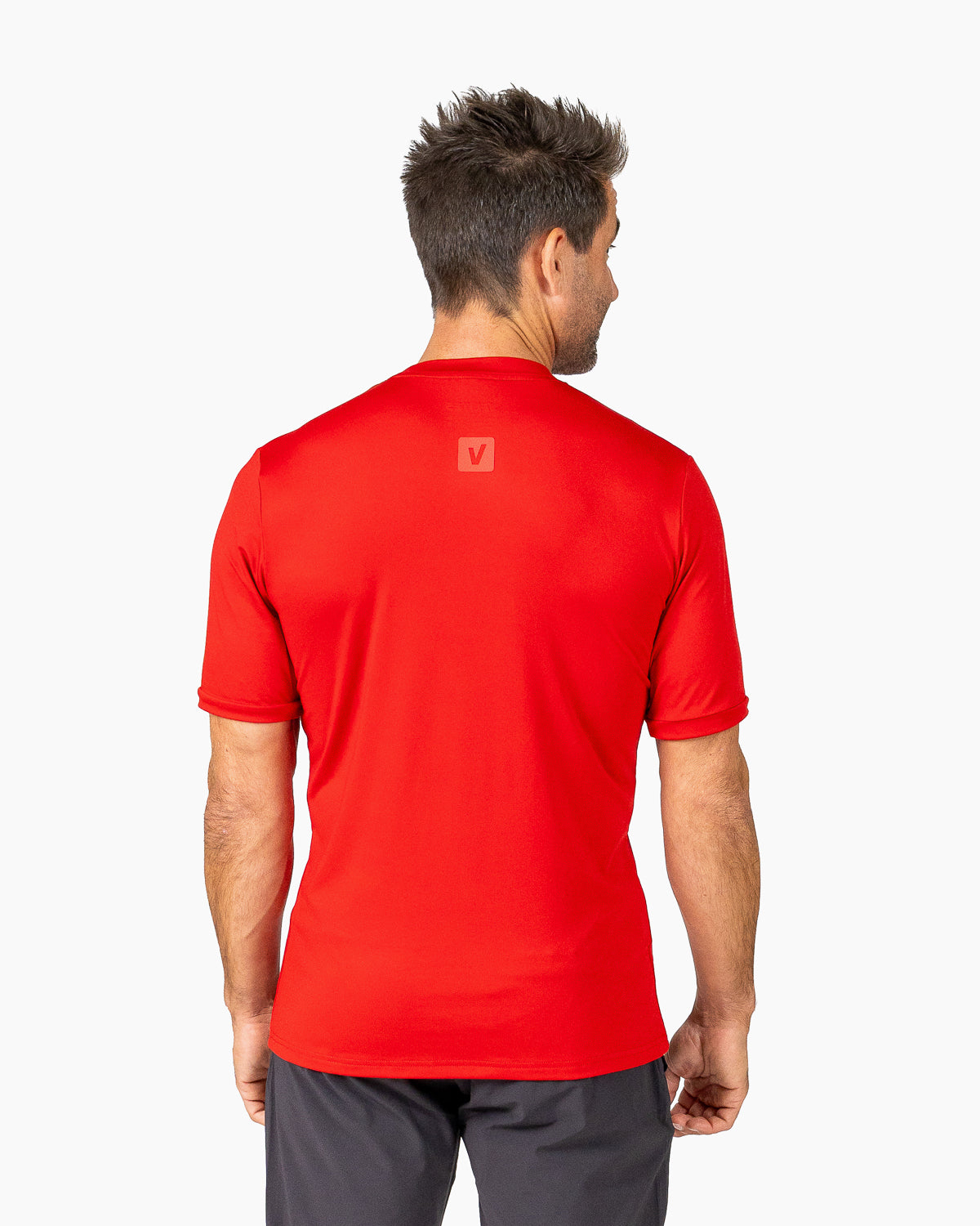 Velites Holo T-shirt back color_red wine