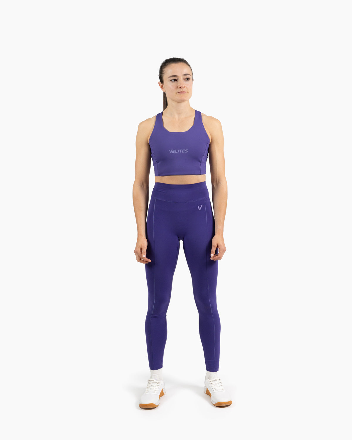 Velites Holo women's long legging color_Witchy purple