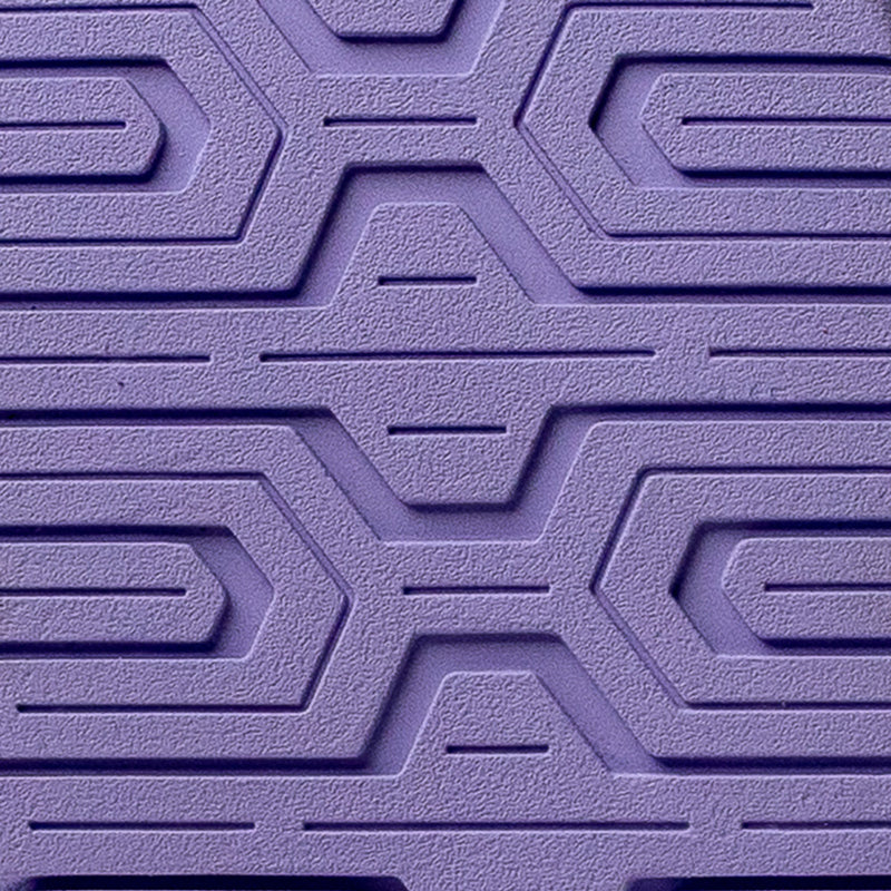 Barefoot shoes Minimal 1.0 Velites Lavender detail of high-grip sole texture and pattern close-up view