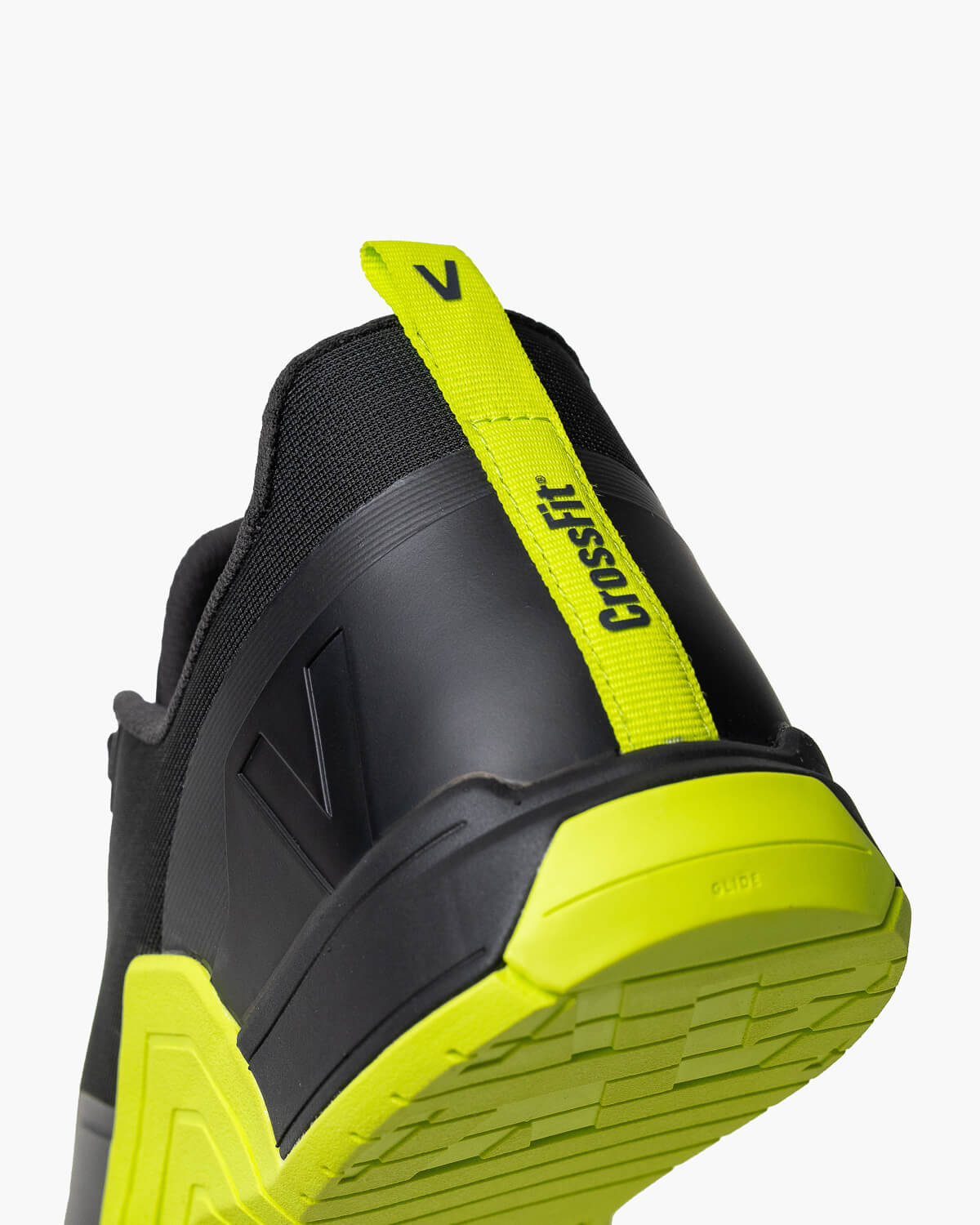 Black shoes VELITES hybrid 1.0 Crossfit edition heel