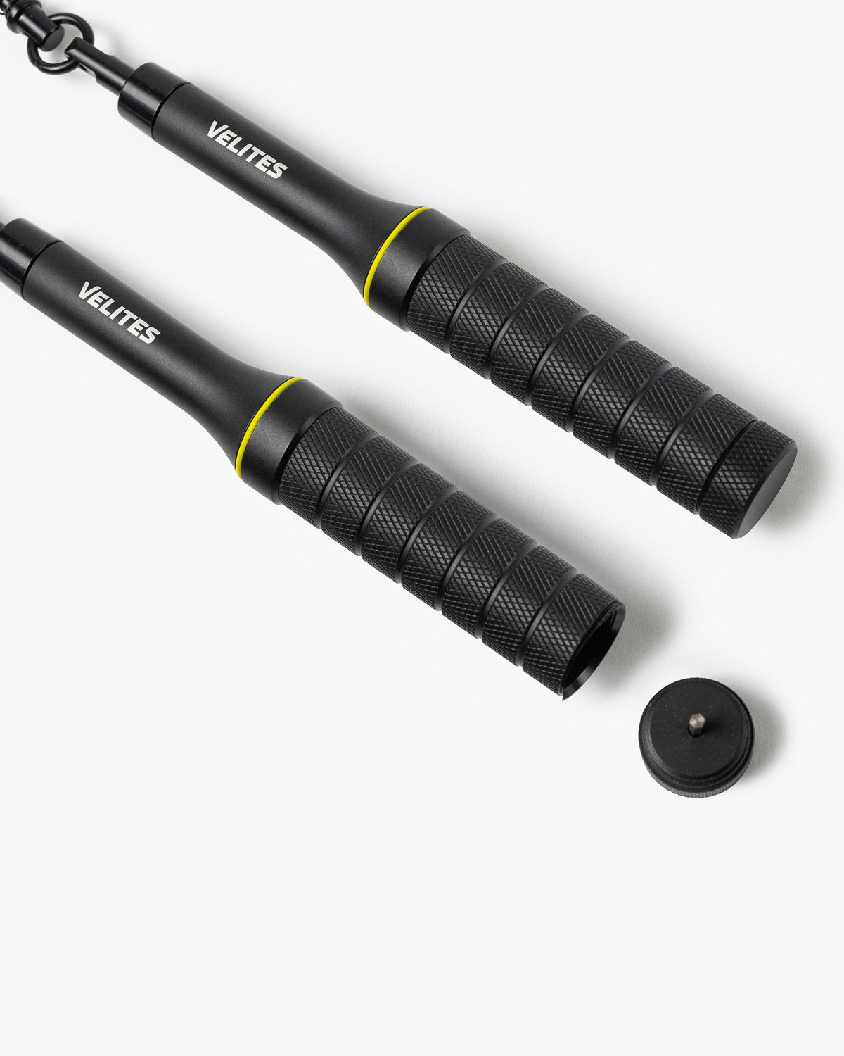 Velites Earth 2.0 black jump rope handle detail