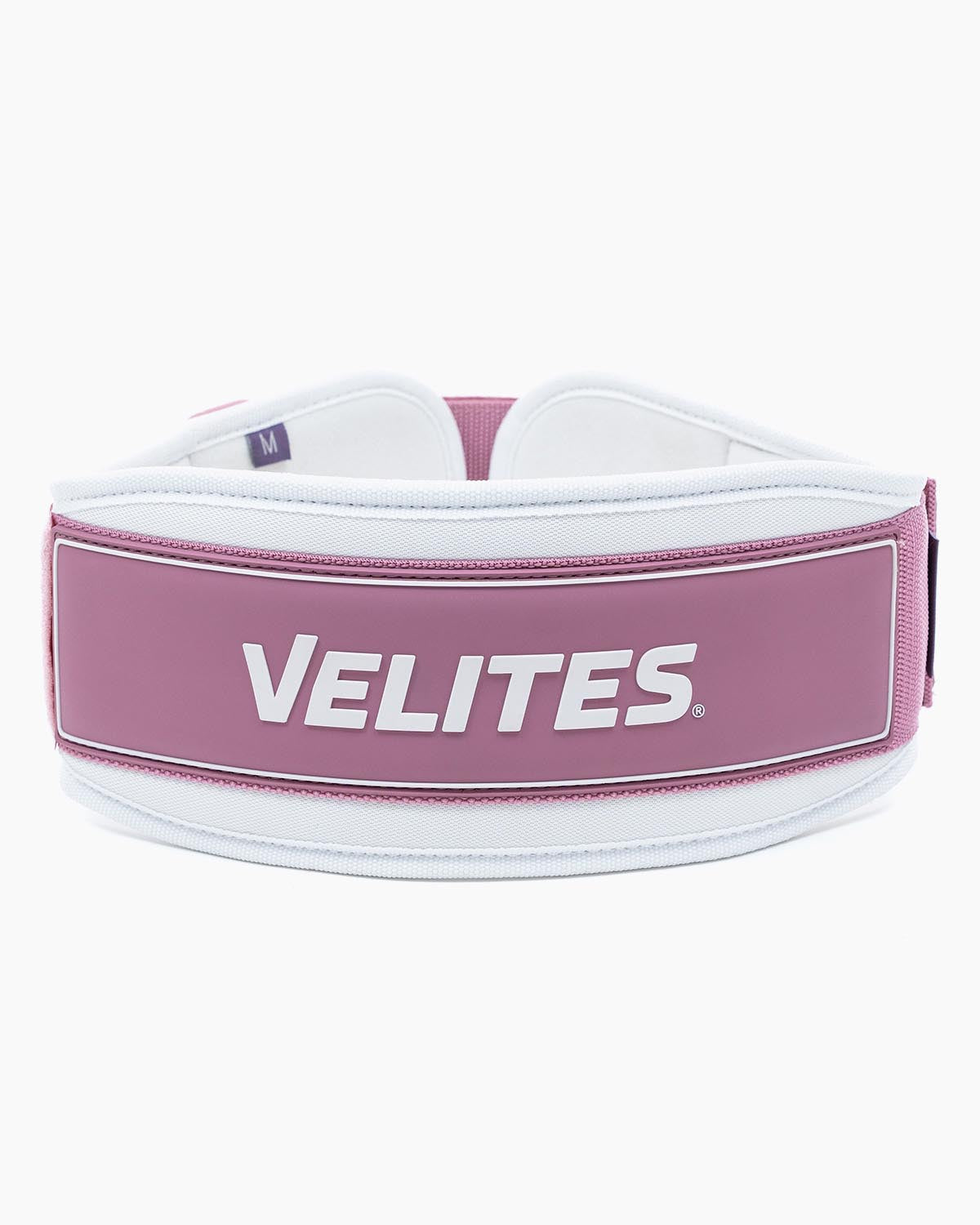 Velites weightlifting belt for CrossFit and functional training — light pink