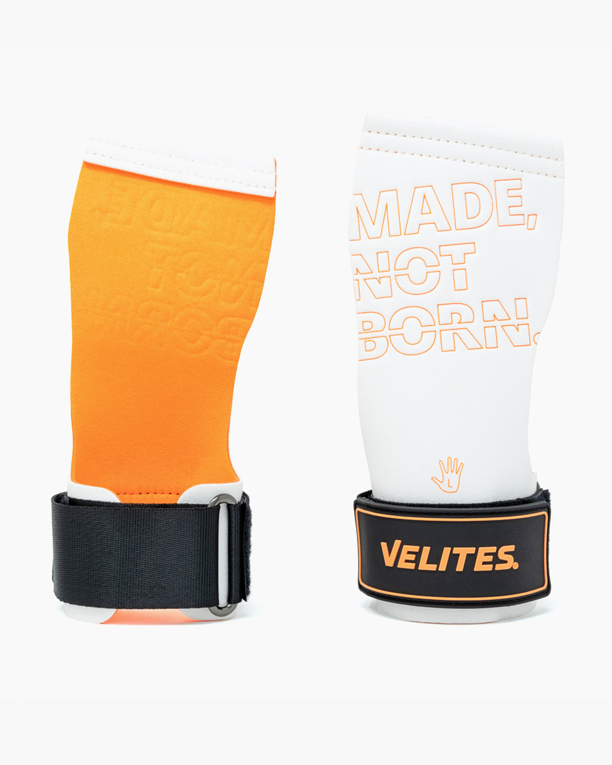 Calleras con magnesio Quad Pro Velites blanco naranja
