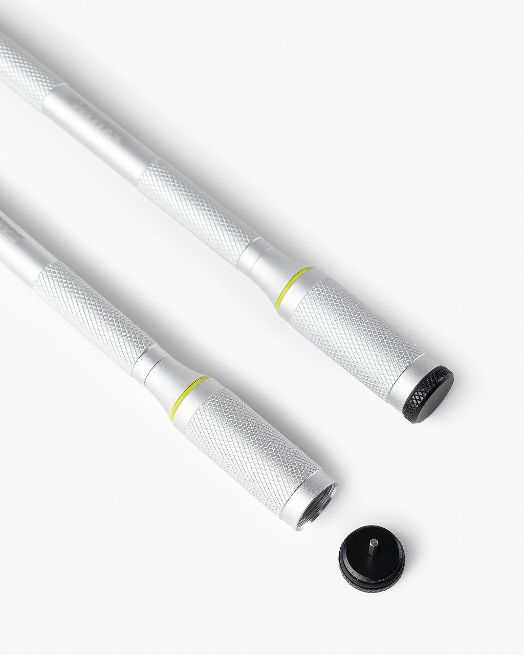 Handle tool for Cyclone Velites jump rope, silver