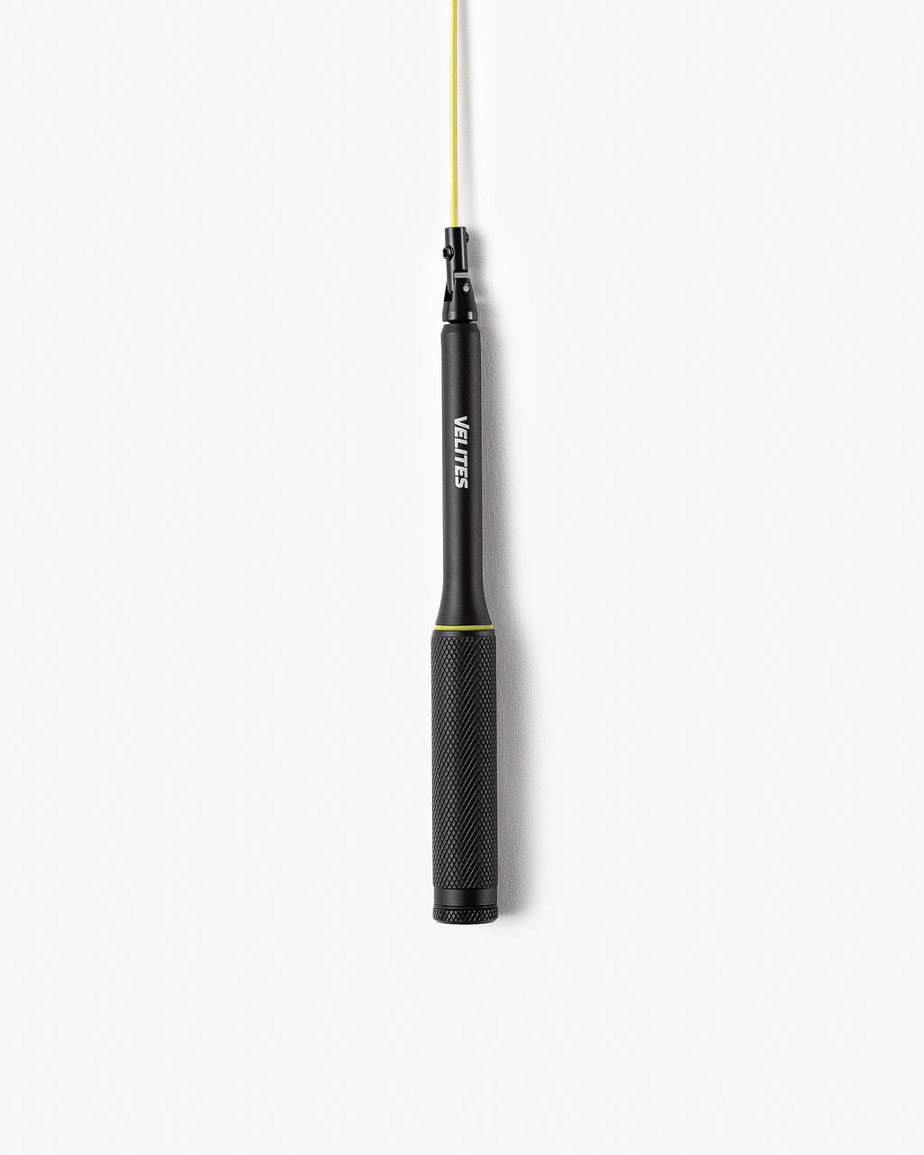 Aluminum black handles of the Velites Fire 2.0 official jump rope