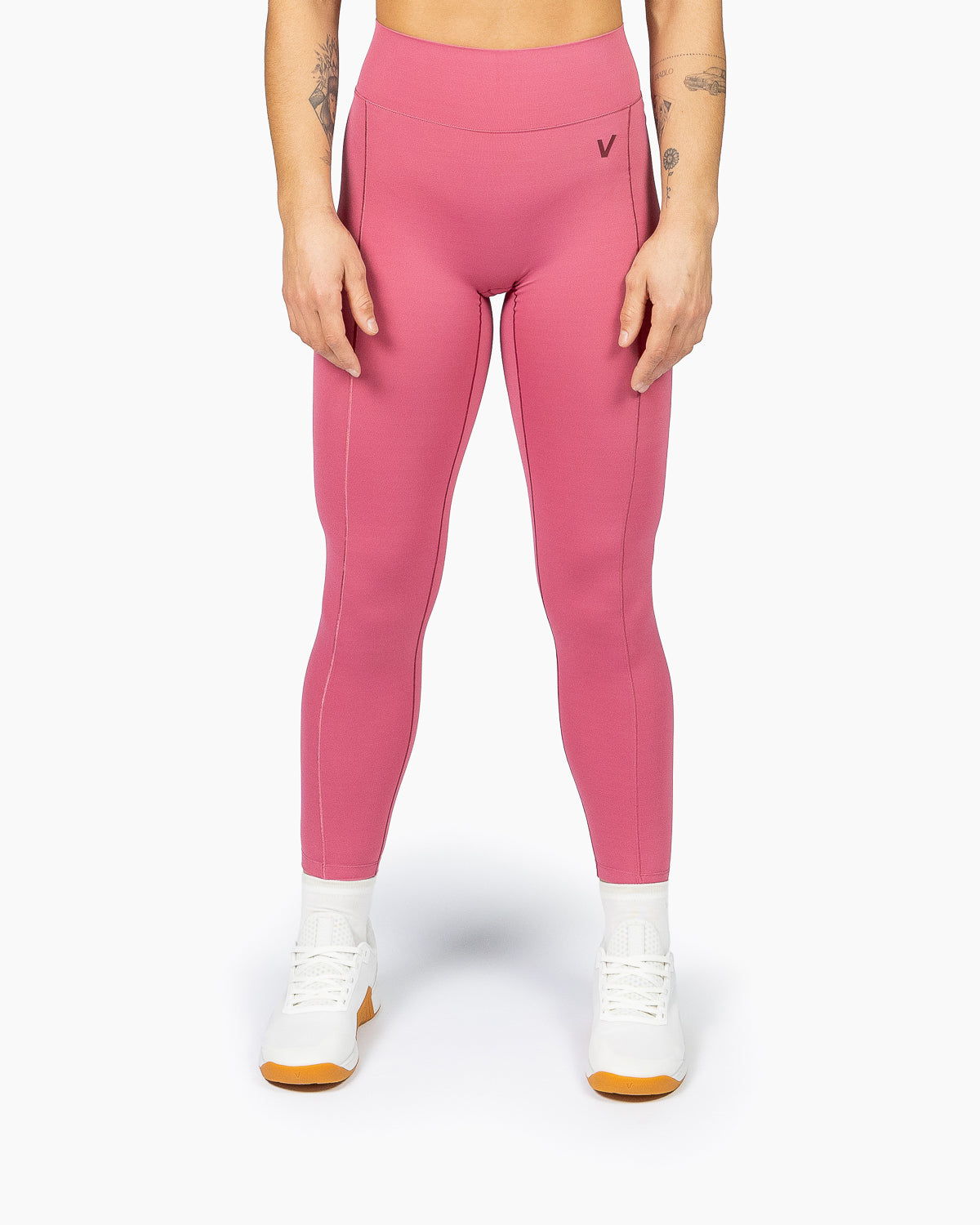 Velites Holo women's long legging front color grape