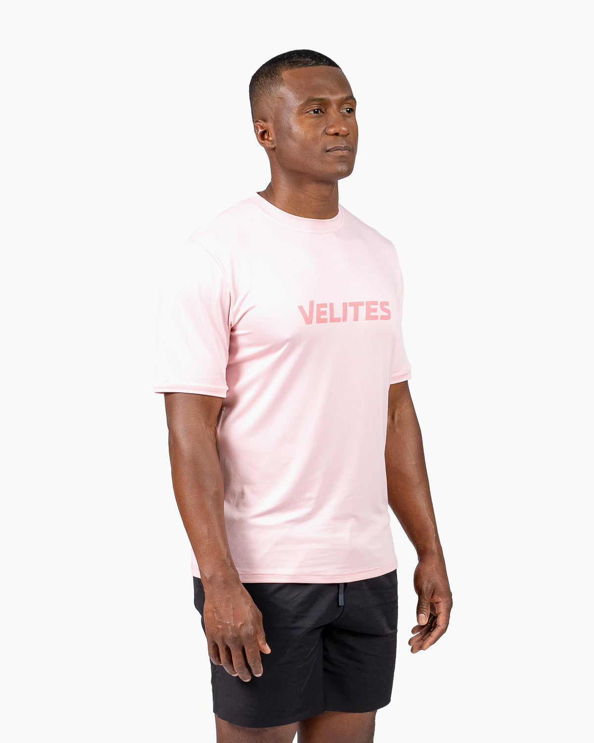 Velites Holo T-shirt side Threequarters color Bubblegum